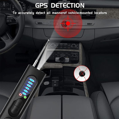 Kannettava piilotettu kamera ja GPS-tunnistin